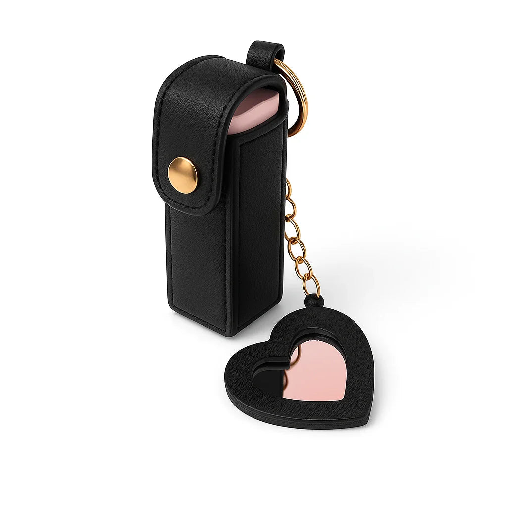 GlamCharm – Lip Gloss Holder & Mirror