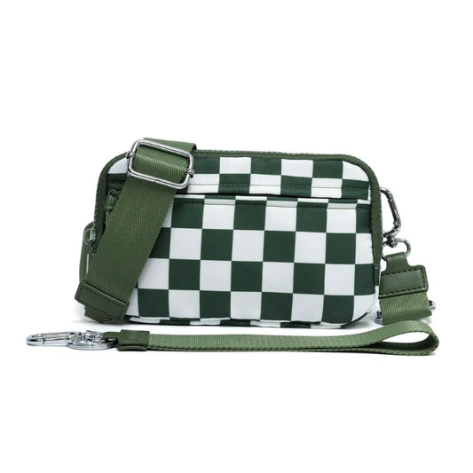 Quilted Wallet (Checkered)