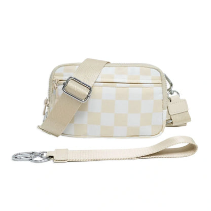 Quilted Wallet (Checkered)