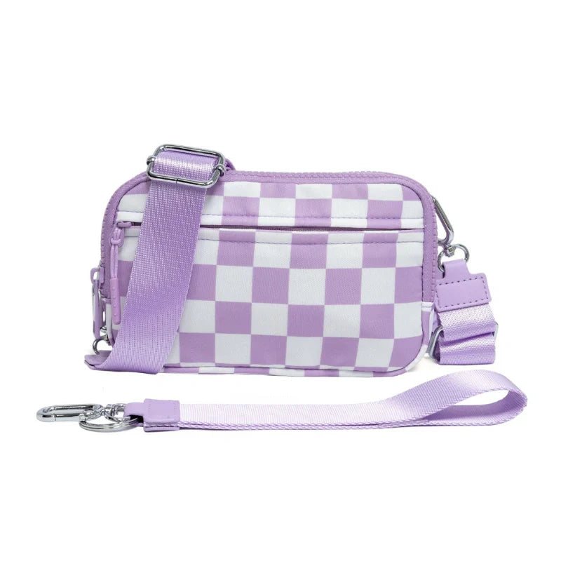 Quilted Wallet (Checkered)