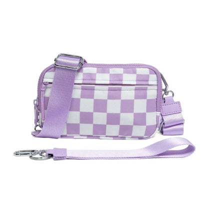 Quilted Wallet (Checkered)