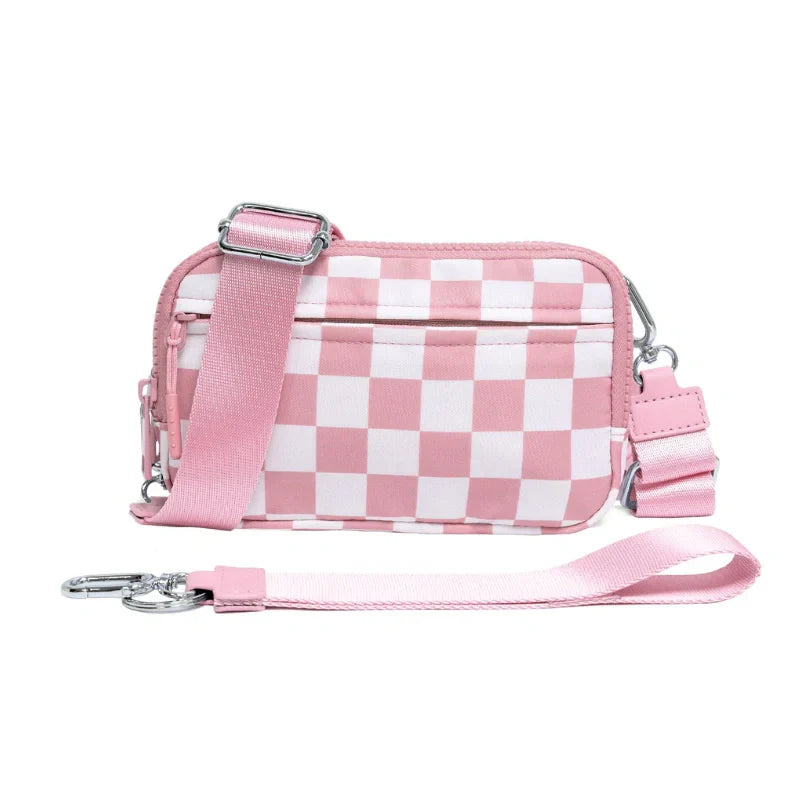 Quilted Wallet (Checkered)