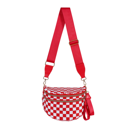 GoBag - The Roomiest Bum Bag (Checkered)