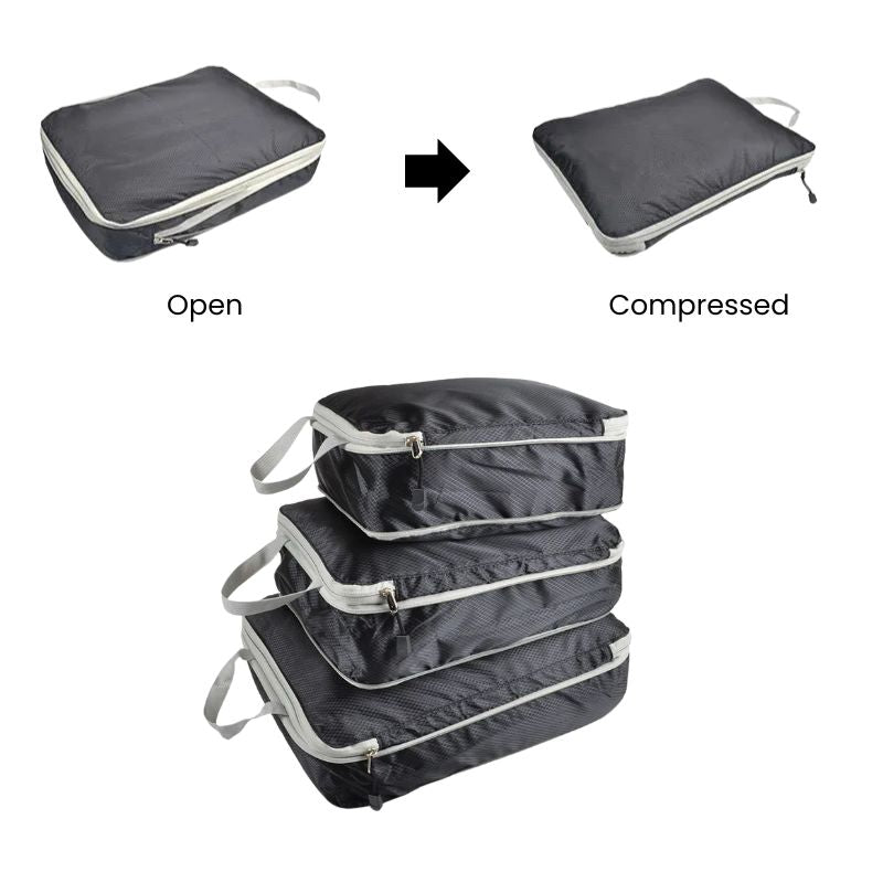 CompressCube - Compressible Storage Bag (3pcs)