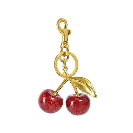 Cherry Bag Charm