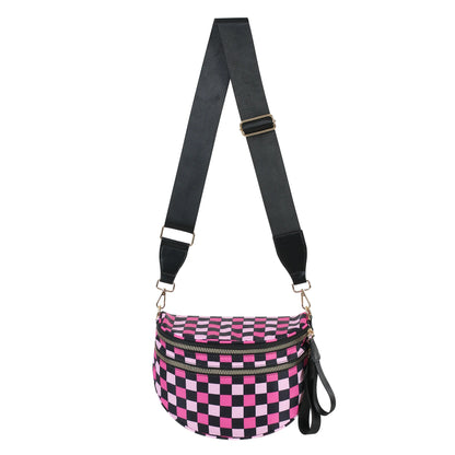GoBag - The Roomiest Bum Bag (Checkered)