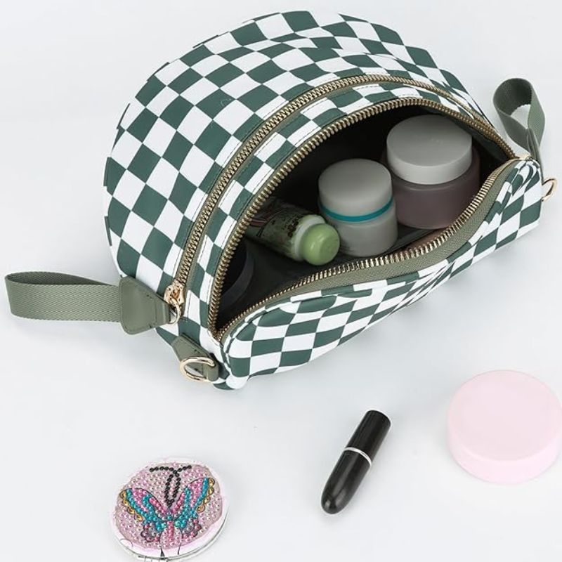 GoBag - The Roomiest Bum Bag (Checkered)