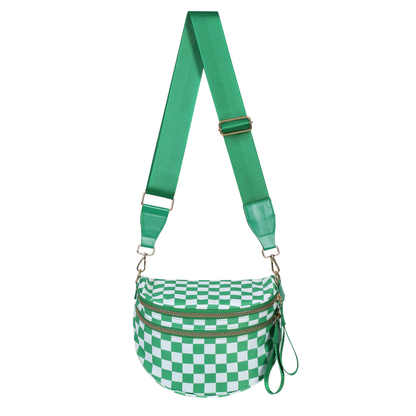 GoBag - The Roomiest Bum Bag (Checkered)