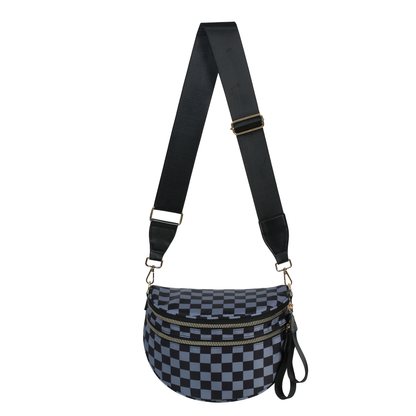 GoBag - The Roomiest Bum Bag (Checkered)