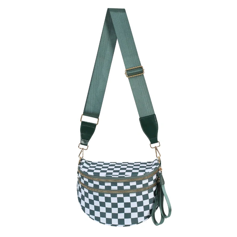 GoBag - The Roomiest Bum Bag (Checkered)