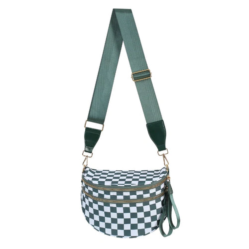 GoBag - The Roomiest Bum Bag (Checkered)