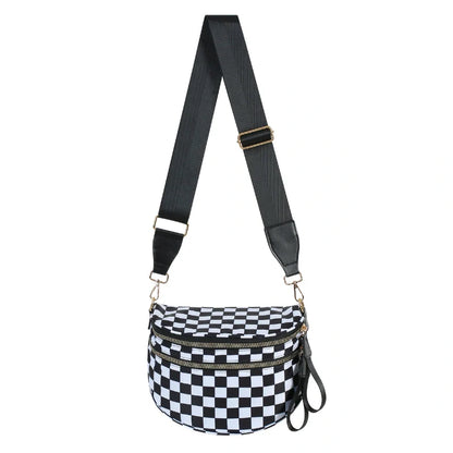 GoBag - The Roomiest Bum Bag (Checkered)