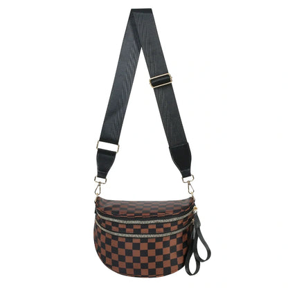 GoBag - The Roomiest Bum Bag (Checkered)