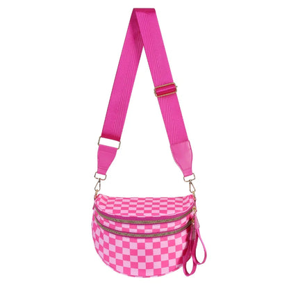 GoBag - The Roomiest Bum Bag (Checkered)