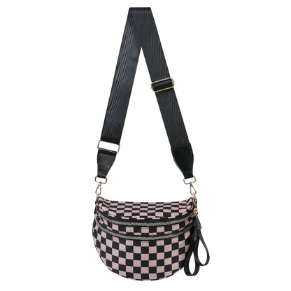 GoBag - The Roomiest Bum Bag (Checkered)