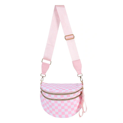 GoBag - The Roomiest Bum Bag (Checkered)